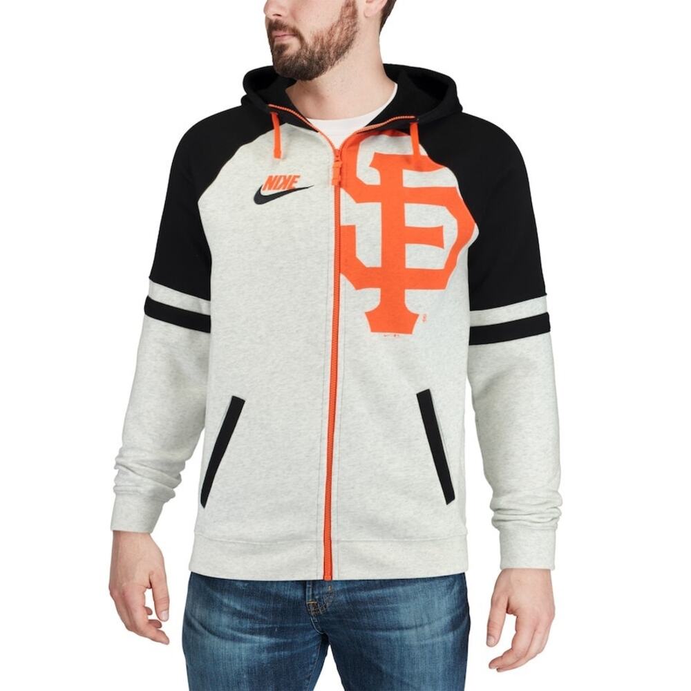 Nike MLB San Francisco Giants Zip Up Hoodie Mens Size S